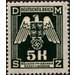 Eagle with shield of Bohemia, Empire badge - Germany / Old German States / Bohemia and Moravia 1943 - 5