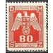 Eagle with shield of Bohemia, Empire badge - Germany / Old German States / Bohemia and Moravia 1943 - 80