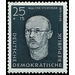 Establishment of national memorials  - Germany / German Democratic Republic 1958 - 25 Pfennig