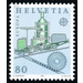 European brand - steam locomotive  - Switzerland 1983 - 80 Rappen