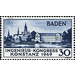 European Engineers Congress in Konstanz  - Germany / Western occupation zones / Baden 1949 - 30 Pfennig