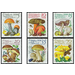 European mushrooms  - Germany / German Democratic Republic 1980 Set