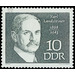 Famous people  - Germany / German Democratic Republic 1968 - 10 Pfennig