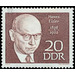 Famous people  - Germany / German Democratic Republic 1968 - 20 Pfennig