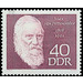 Famous people  - Germany / German Democratic Republic 1968 - 40 Pfennig