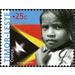 Flag and Child - East Timor 2005 - 25