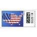 Flag on United States map - United States of America 2009