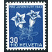 flowers  - Switzerland 1943 - 30 Rappen