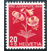 flowers  - Switzerland 1944 - 20 Rappen