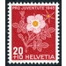 flowers  - Switzerland 1945 - 20 Rappen