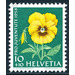 flowers  - Switzerland 1958 - 10 Rappen