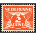 Flying dove WATERMARK - Netherlands 1934 - 2