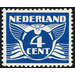 Flying dove WATERMARK - Netherlands 1934 - 4