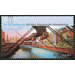 For the stamp: 100 years of the Wuppertal suspension railway - Germany / Federal Republic of Germany 2001 - 110 Pfennig