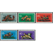 forest Animals  - Germany / German Democratic Republic 1959 Set