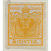 Freimarke  - Austria / k.u.k. monarchy / Lombardy &amp; Veneto 1850 - 5 Centesimo