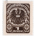 Freimarke  - Austria / Republic of German Austria / German-Austria 1920 - 1 Krone