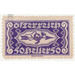 Freimarke  - Austria / Republic of German Austria / German-Austria 1921 - 50 Heller