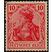 Freimarkenserie  - Germany / Deutsches Reich 1902 - 10 Pfennig