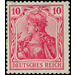 Freimarkenserie  - Germany / Deutsches Reich 1905 - 10 Pfennig