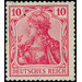 Freimarkenserie  - Germany / Deutsches Reich 1905 - 10 Pfennig