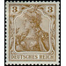 Freimarkenserie  - Germany / Deutsches Reich 1905 - 3 Pfennig