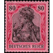 Freimarkenserie  - Germany / Deutsches Reich 1906 - 80 Pfennig