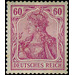 Freimarkenserie  - Germany / Deutsches Reich 1911 - 60 Pfennig