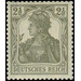 Freimarkenserie  - Germany / Deutsches Reich 1916 - 2.50 Pfennig