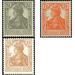 Freimarkenserie - Germany / Deutsches Reich 1916 Set