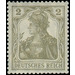 Freimarkenserie  - Germany / Deutsches Reich 1918 - 2 Pfennig