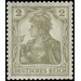 Freimarkenserie  - Germany / Deutsches Reich 1918 - 2 Pfennig