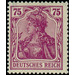 Freimarkenserie  - Germany / Deutsches Reich 1920 - 75 Pfennig