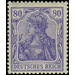Freimarkenserie  - Germany / Deutsches Reich 1920 - 80 Pfennig