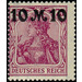 Freimarkenserie  - Germany / Deutsches Reich 1921 - 10 Mark