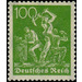 Freimarkenserie  - Germany / Deutsches Reich 1921 - 100 Pfennig