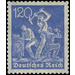 Freimarkenserie  - Germany / Deutsches Reich 1921 - 120 Pfennig