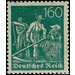 Freimarkenserie  - Germany / Deutsches Reich 1921 - 160 Pfennig