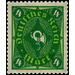 Freimarkenserie  - Germany / Deutsches Reich 1921 - 4 Mark