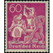 Freimarkenserie  - Germany / Deutsches Reich 1921 - 60 Pfennig