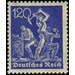 Freimarkenserie  - Germany / Deutsches Reich 1922 - 120 Pfennig