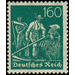 Freimarkenserie  - Germany / Deutsches Reich 1922 - 160 Pfennig