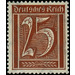 Freimarkenserie  - Germany / Deutsches Reich 1922 - 25 Pfennig