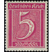 Freimarkenserie  - Germany / Deutsches Reich 1922 - 5 Pfennig