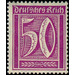 Freimarkenserie  - Germany / Deutsches Reich 1922 - 50 Pfennig