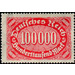 Freimarkenserie - Germany / Deutsches Reich 1923 - 100,000 Mark