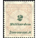 Freimarkenserie  - Germany / Deutsches Reich 1923 - 2.000.000.000#100.000.000