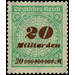 Freimarkenserie  - Germany / Deutsches Reich 1923 - 20.000.000.000#100.000.000