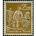 Freimarkenserie  - Germany / Deutsches Reich 1923 - 25 Mark