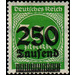 Freimarkenserie  - Germany / Deutsches Reich 1923 - 250000#300